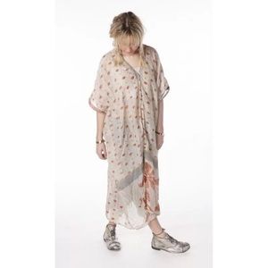 Magnolia Pearl Jaya Kaftan Kimono 649 Dress One Size